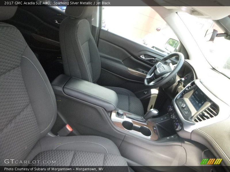 Sparkling Silver Metallic / Jet Black 2017 GMC Acadia SLE AWD