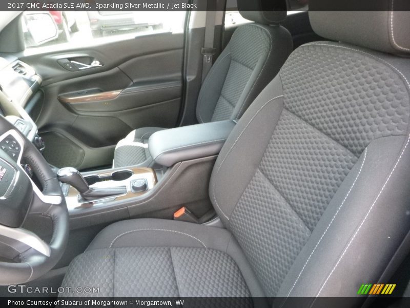 Sparkling Silver Metallic / Jet Black 2017 GMC Acadia SLE AWD