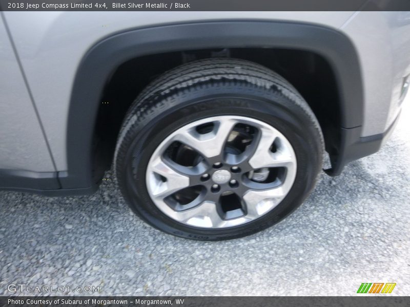 Billet Silver Metallic / Black 2018 Jeep Compass Limited 4x4