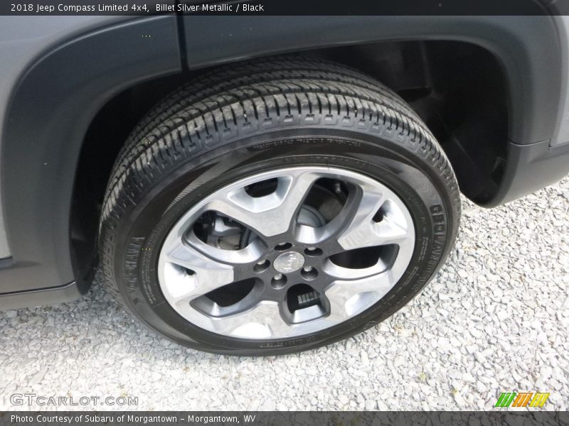 Billet Silver Metallic / Black 2018 Jeep Compass Limited 4x4