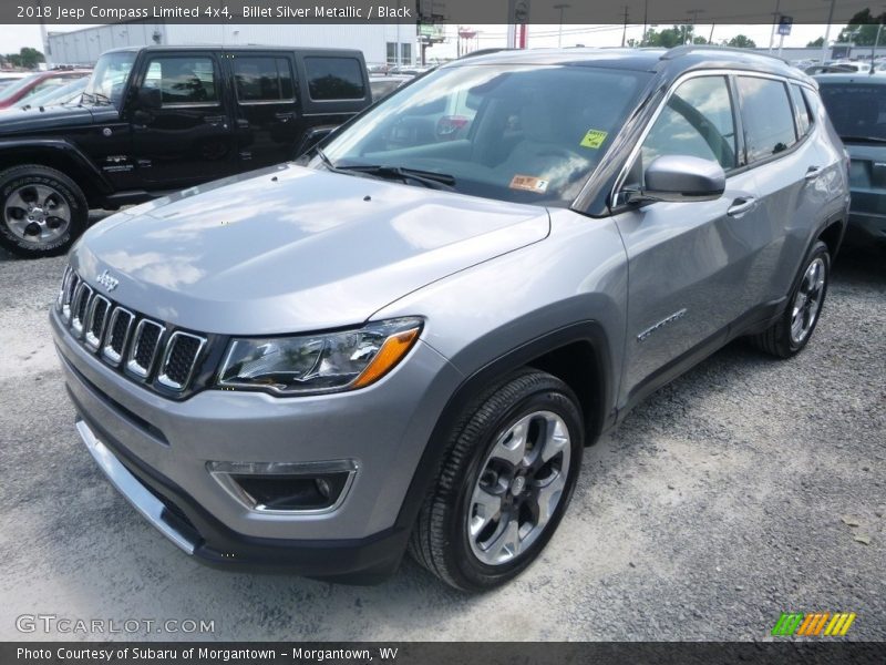 Billet Silver Metallic / Black 2018 Jeep Compass Limited 4x4