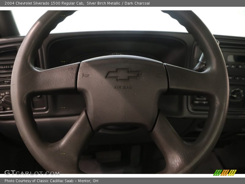 Silver Birch Metallic / Dark Charcoal 2004 Chevrolet Silverado 1500 Regular Cab