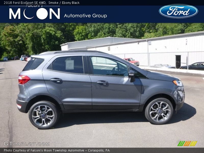 Smoke / Ebony Black 2018 Ford EcoSport SE 4WD