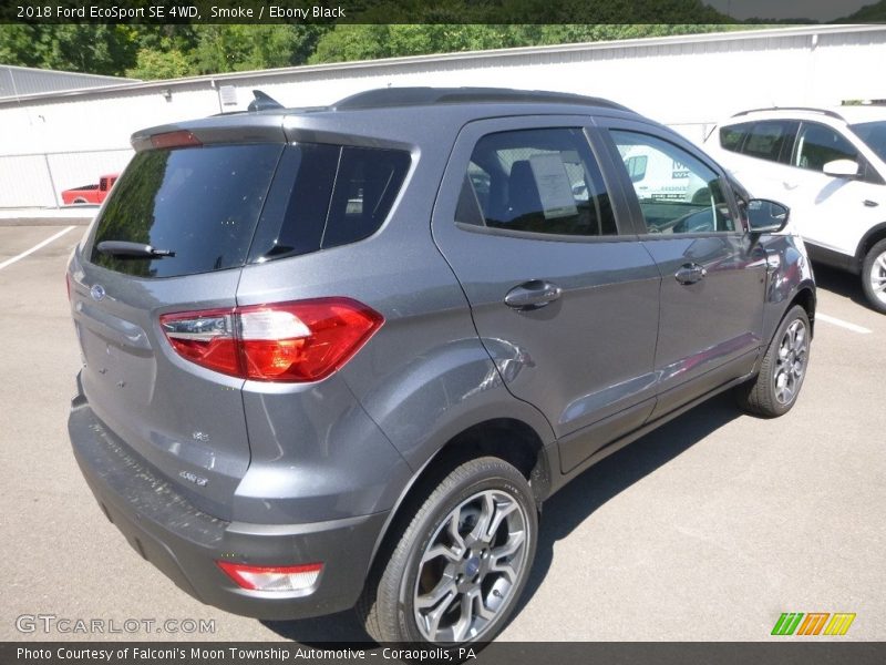 Smoke / Ebony Black 2018 Ford EcoSport SE 4WD