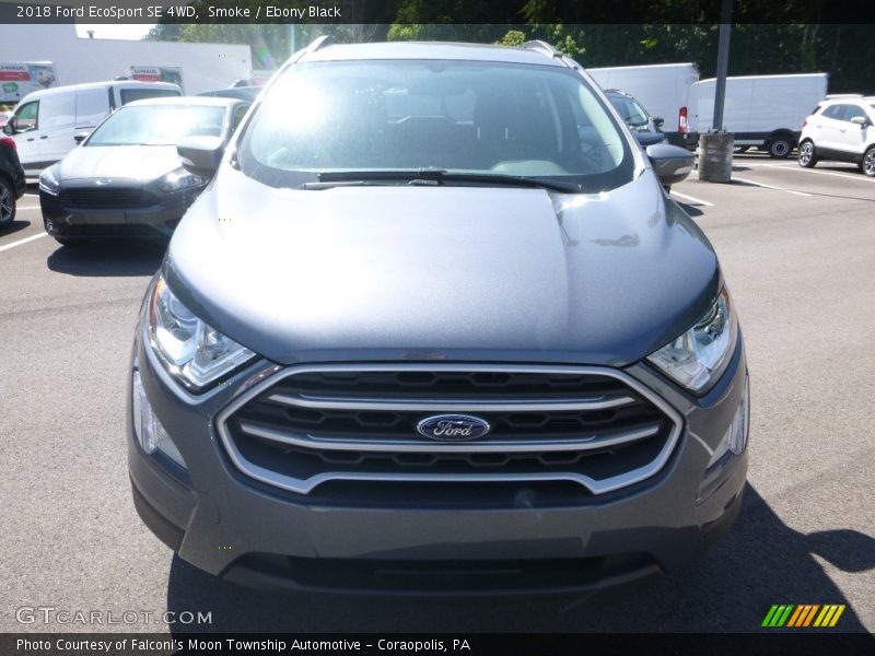 Smoke / Ebony Black 2018 Ford EcoSport SE 4WD