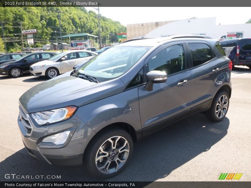 Smoke / Ebony Black 2018 Ford EcoSport SE 4WD