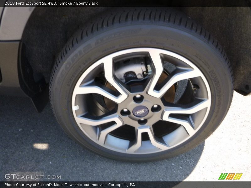 Smoke / Ebony Black 2018 Ford EcoSport SE 4WD