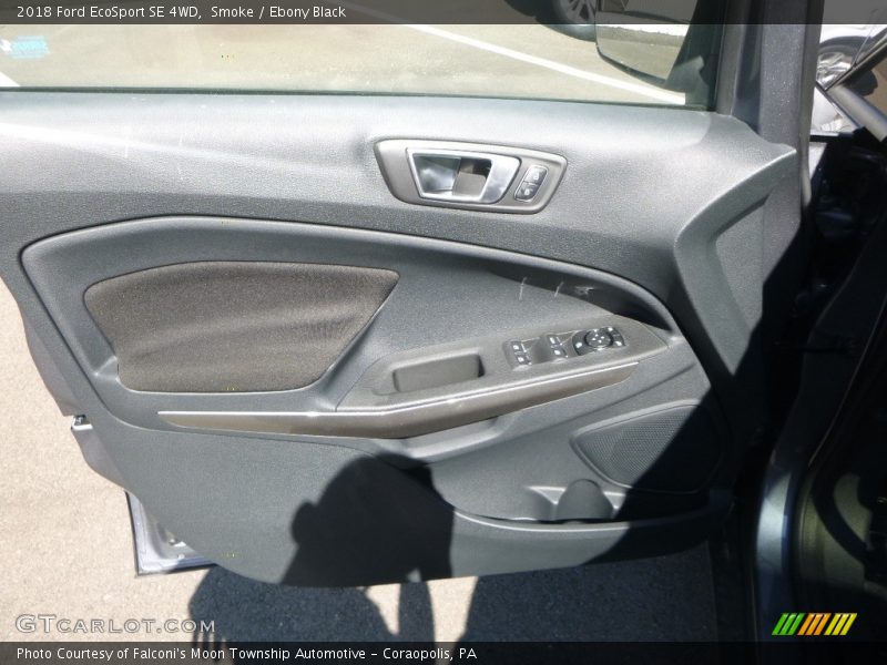 Smoke / Ebony Black 2018 Ford EcoSport SE 4WD
