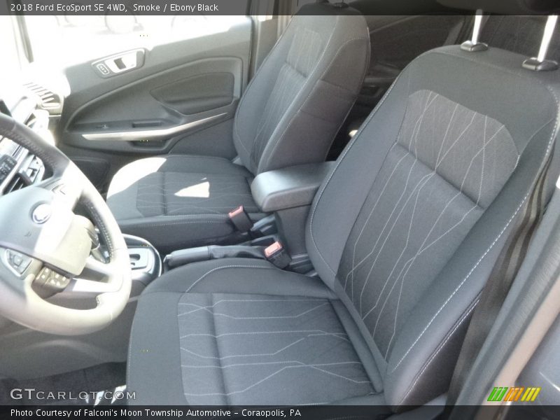 Smoke / Ebony Black 2018 Ford EcoSport SE 4WD