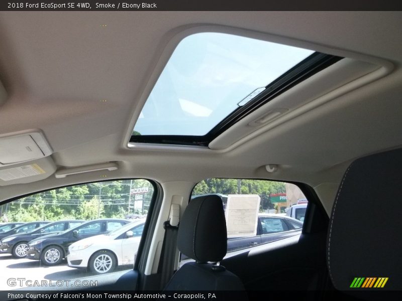 Smoke / Ebony Black 2018 Ford EcoSport SE 4WD