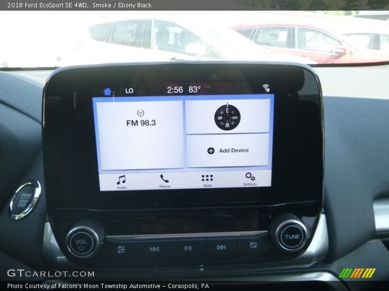 Smoke / Ebony Black 2018 Ford EcoSport SE 4WD