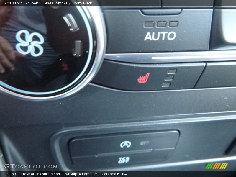 Smoke / Ebony Black 2018 Ford EcoSport SE 4WD