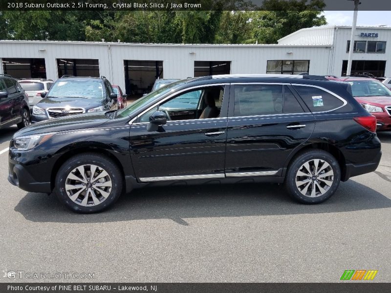 Crystal Black Silica / Java Brown 2018 Subaru Outback 2.5i Touring