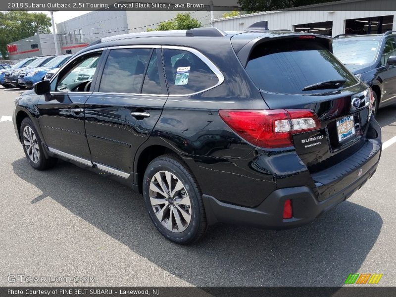 Crystal Black Silica / Java Brown 2018 Subaru Outback 2.5i Touring