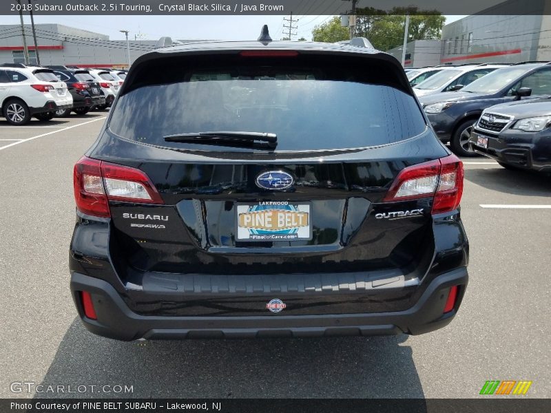 Crystal Black Silica / Java Brown 2018 Subaru Outback 2.5i Touring