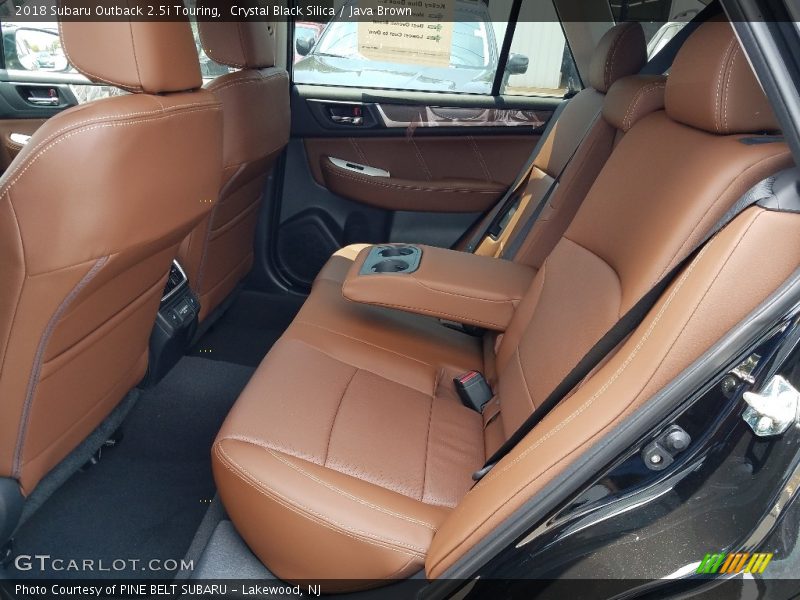 Rear Seat of 2018 Outback 2.5i Touring