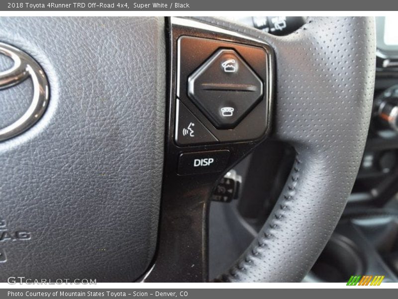 Super White / Black 2018 Toyota 4Runner TRD Off-Road 4x4