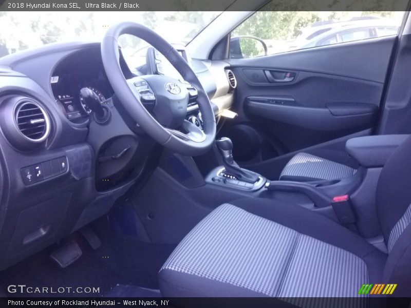 Ultra Black / Black 2018 Hyundai Kona SEL