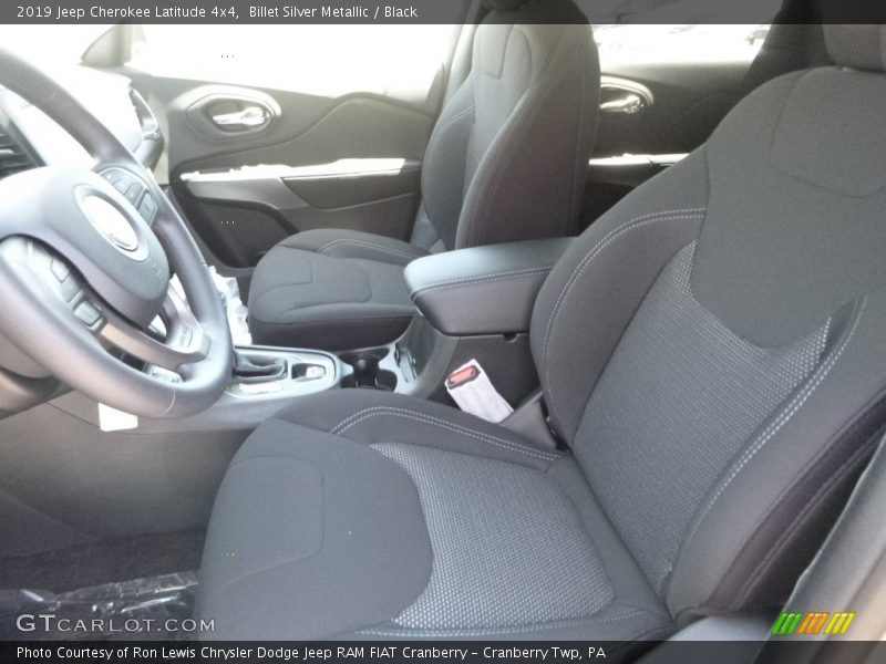 Billet Silver Metallic / Black 2019 Jeep Cherokee Latitude 4x4