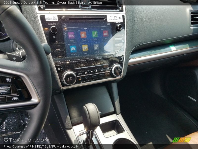 Crystal Black Silica / Java Brown 2018 Subaru Outback 2.5i Touring