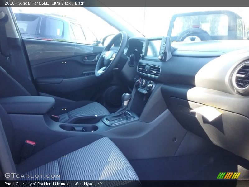 Ultra Black / Black 2018 Hyundai Kona SEL