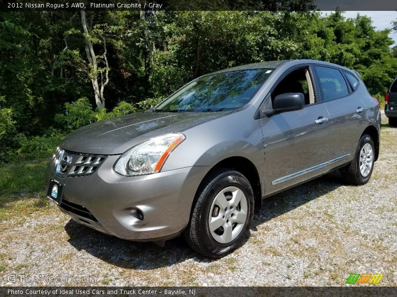 Platinum Graphite / Gray 2012 Nissan Rogue S AWD