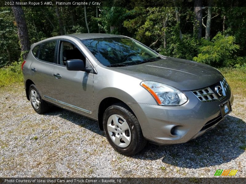 Platinum Graphite / Gray 2012 Nissan Rogue S AWD
