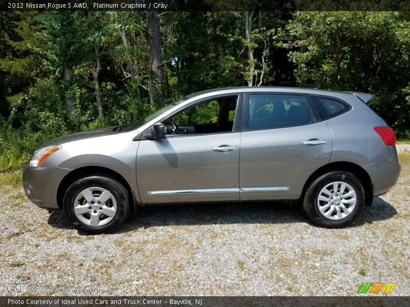 Platinum Graphite / Gray 2012 Nissan Rogue S AWD