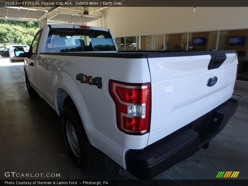 Oxford White / Earth Gray 2018 Ford F150 XL Regular Cab 4x4