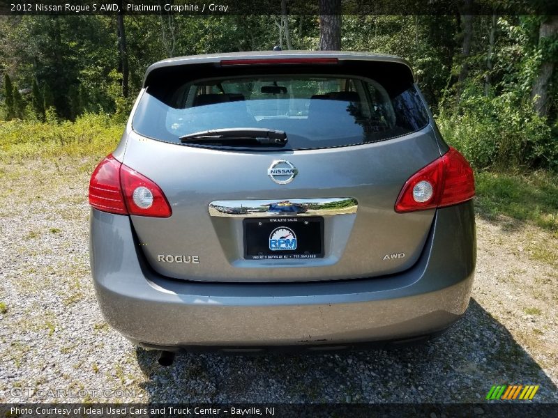 Platinum Graphite / Gray 2012 Nissan Rogue S AWD