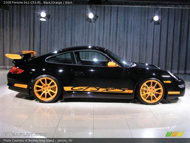2008 Porsche 911 GT3 RS, Black/Orange / Black/Orange, Profile - 2008 Porsche 911 GT3 RS