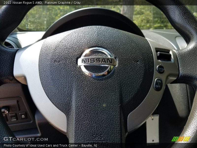 Platinum Graphite / Gray 2012 Nissan Rogue S AWD