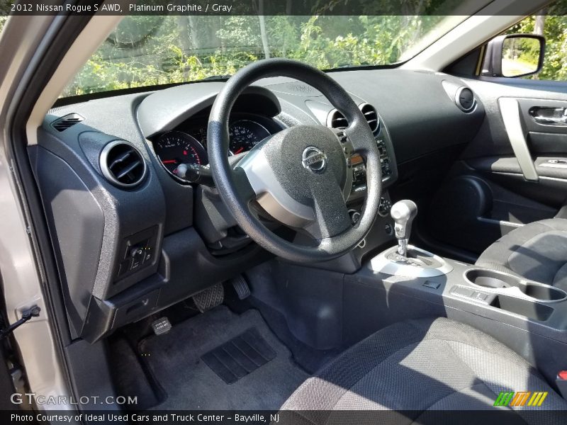Platinum Graphite / Gray 2012 Nissan Rogue S AWD