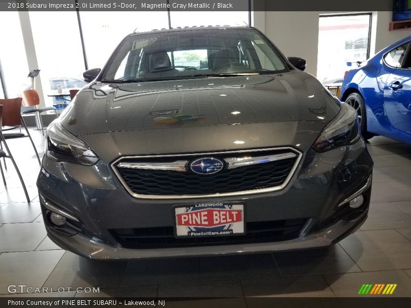 Magnetite Gray Metallic / Black 2018 Subaru Impreza 2.0i Limited 5-Door