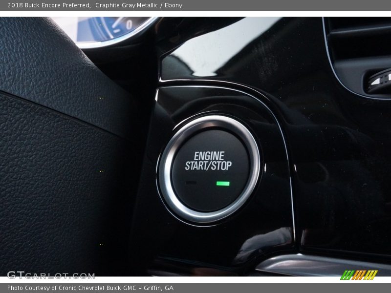 Graphite Gray Metallic / Ebony 2018 Buick Encore Preferred