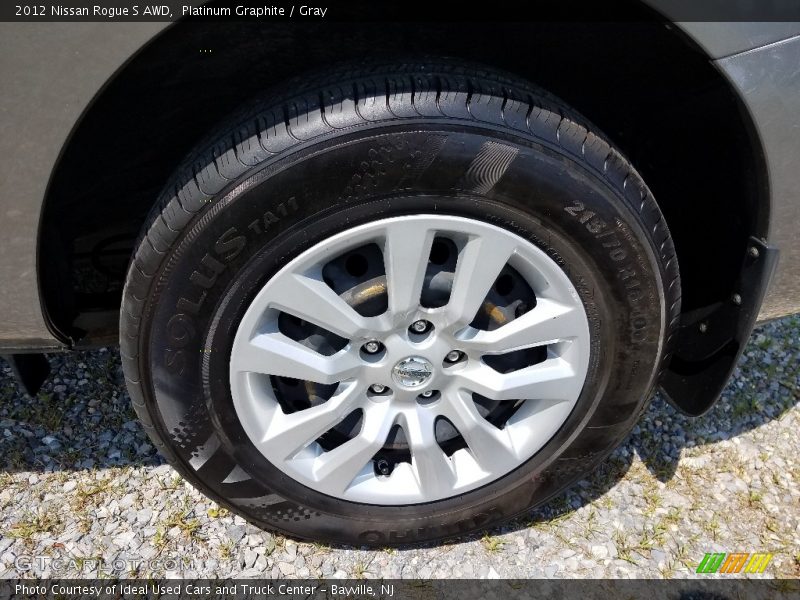 Platinum Graphite / Gray 2012 Nissan Rogue S AWD