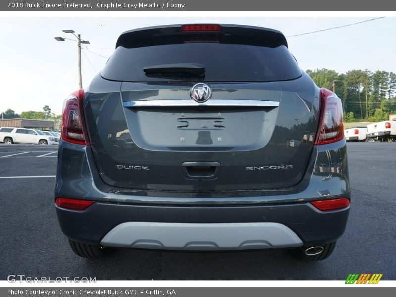 Graphite Gray Metallic / Ebony 2018 Buick Encore Preferred