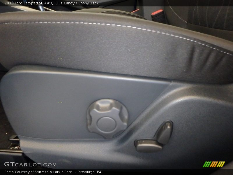 Blue Candy / Ebony Black 2018 Ford EcoSport SE 4WD
