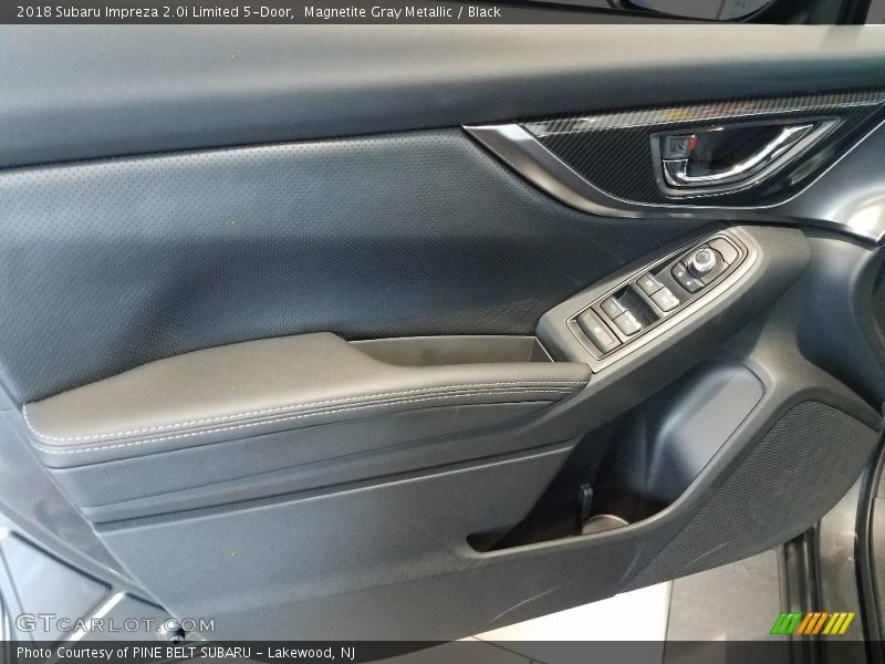 Magnetite Gray Metallic / Black 2018 Subaru Impreza 2.0i Limited 5-Door