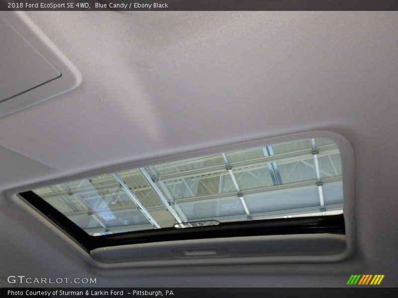 Blue Candy / Ebony Black 2018 Ford EcoSport SE 4WD