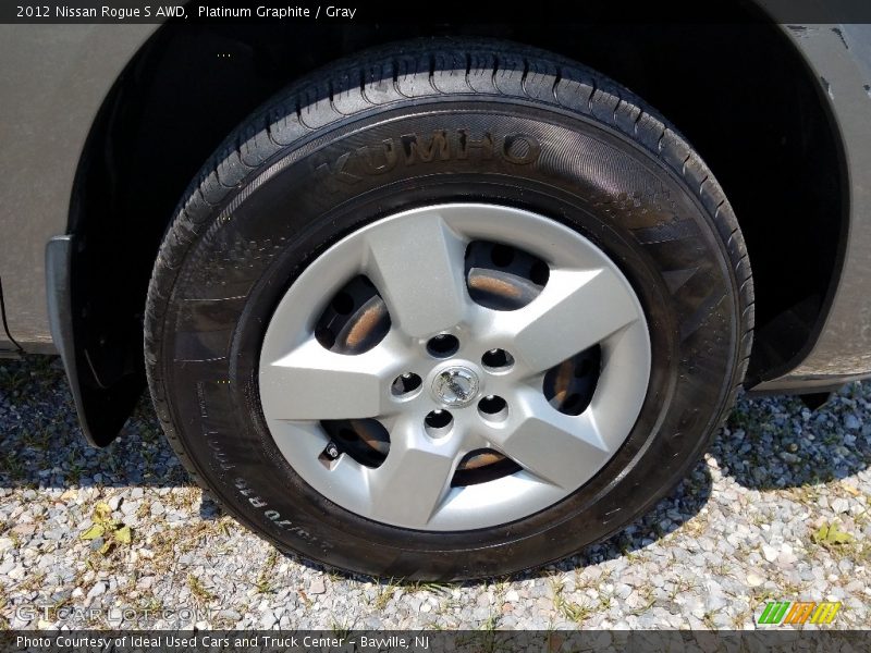 Platinum Graphite / Gray 2012 Nissan Rogue S AWD