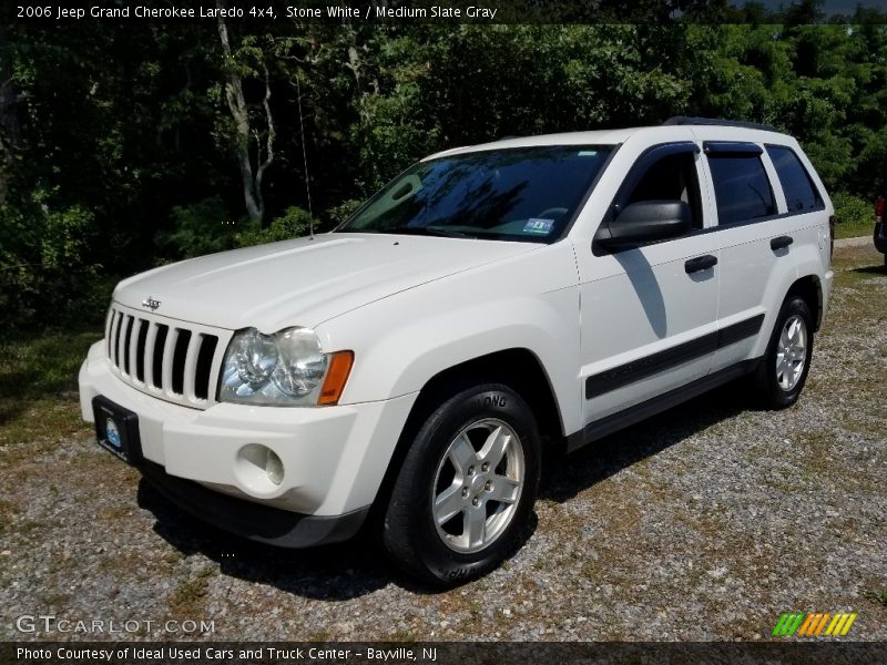 Stone White / Medium Slate Gray 2006 Jeep Grand Cherokee Laredo 4x4