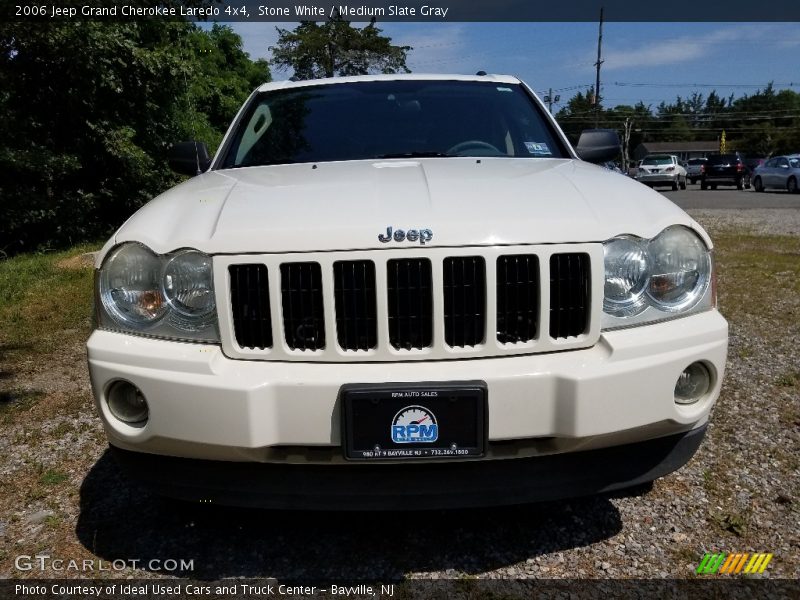 Stone White / Medium Slate Gray 2006 Jeep Grand Cherokee Laredo 4x4