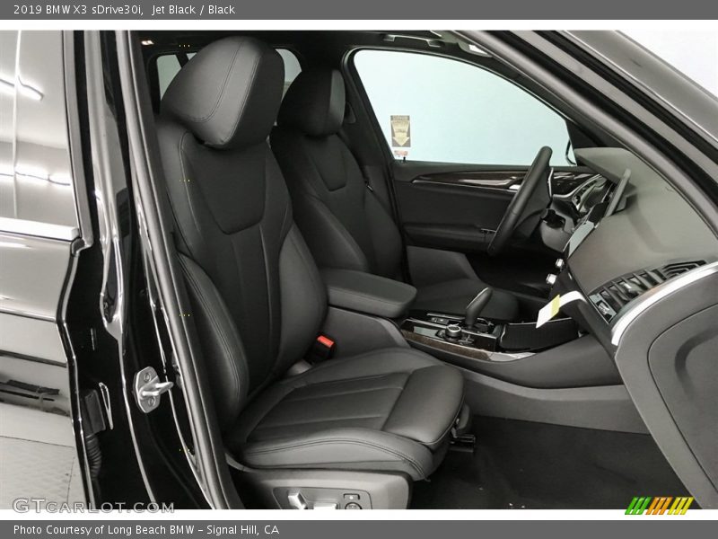 Jet Black / Black 2019 BMW X3 sDrive30i