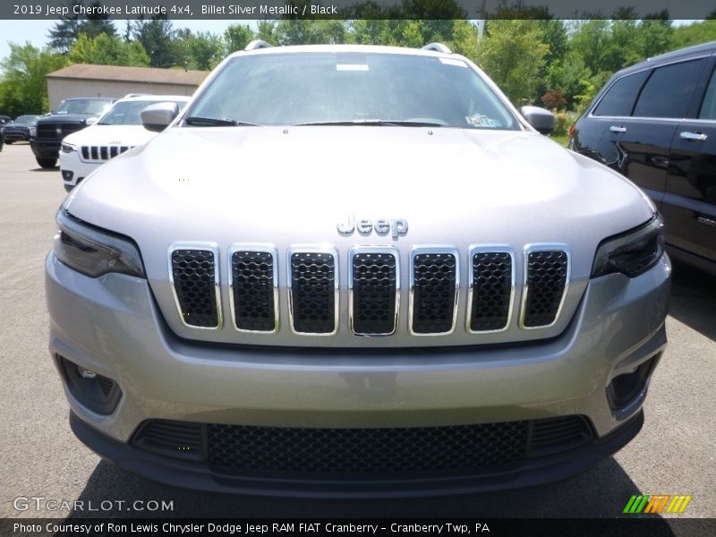 Billet Silver Metallic / Black 2019 Jeep Cherokee Latitude 4x4