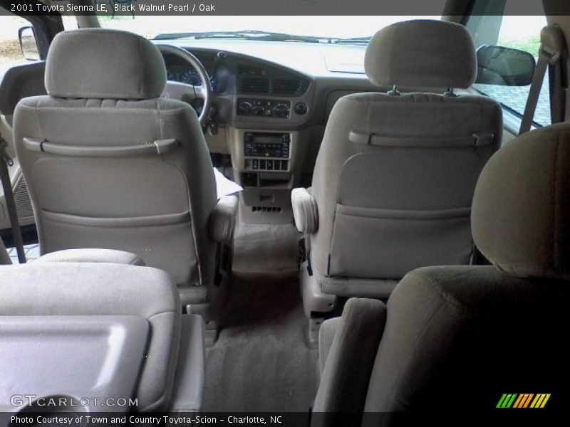 Black Walnut Pearl / Oak 2001 Toyota Sienna LE