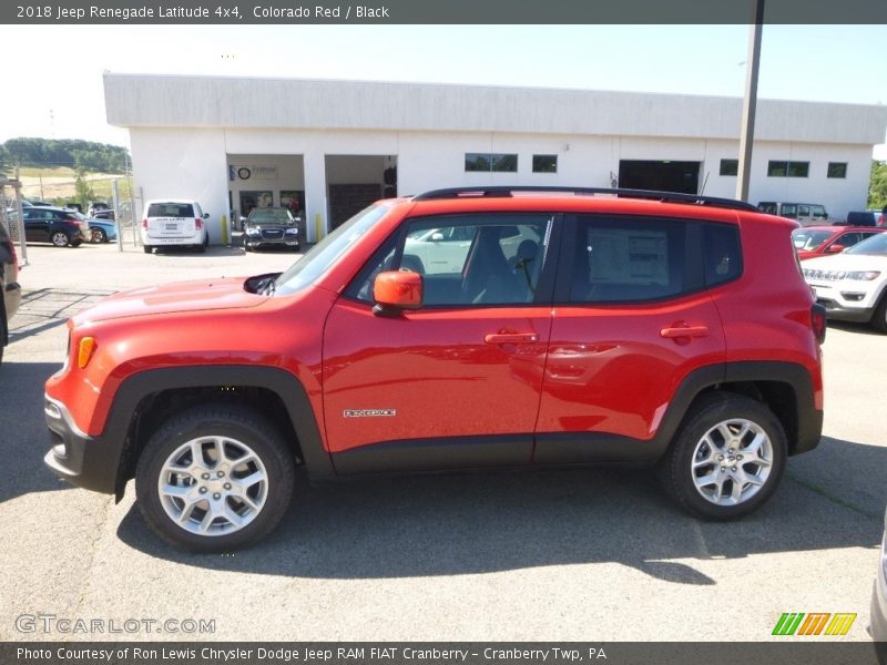 Colorado Red / Black 2018 Jeep Renegade Latitude 4x4