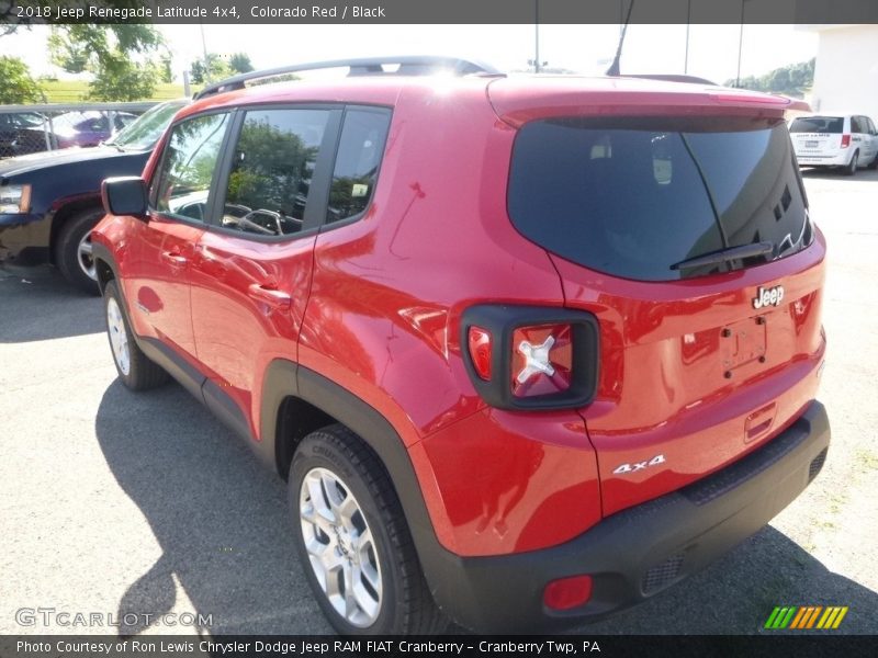 Colorado Red / Black 2018 Jeep Renegade Latitude 4x4