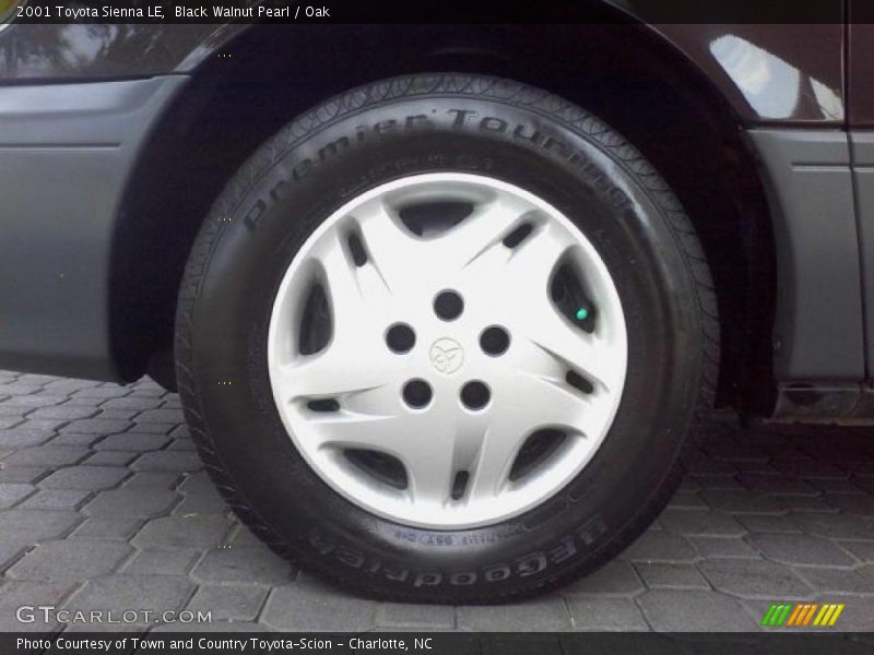 Black Walnut Pearl / Oak 2001 Toyota Sienna LE