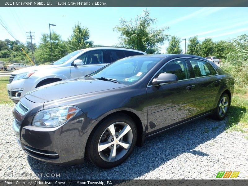 Taupe Gray Metallic / Ebony 2011 Chevrolet Malibu LT